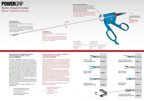 POWERGRIP : Bipolar Coagulation Forceps - Image 2
